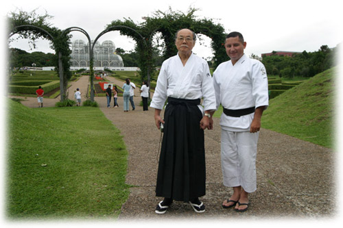 Visita do Shihan Kawai ao Aikido Shugyo Dojo em Curitiba(Fevereiro de 2006).